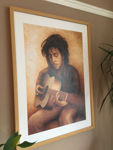 Fantastic Bob Marley Poster from real art collection - exclusive to underground-art.co.uk