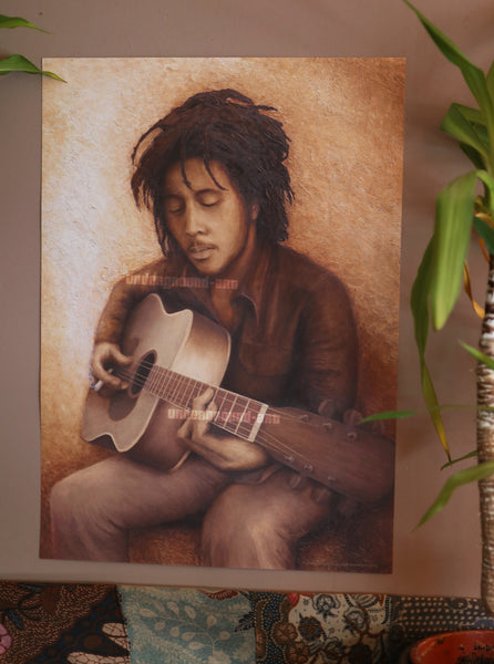 Bob Marley original oil painting poster