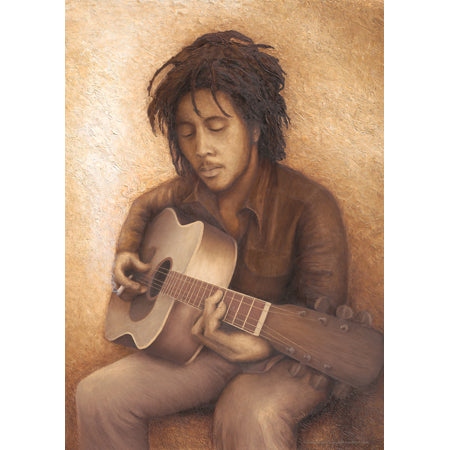 Bob Marley original oil painting poster